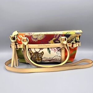 SALVATORE FERRAGAMO 2-WAY Jungle Cage Bag
